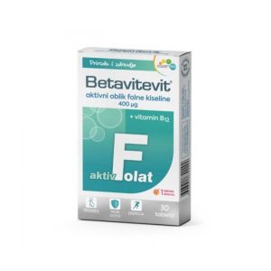 BETAVITEVIT AKTIV FOLAT B12 TBL A30