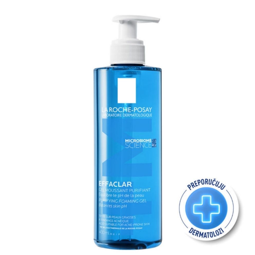 La Roche-Posay Effaclar gel za čišćenje masne i osjetljive kože 400 ml