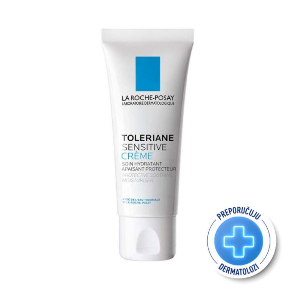 La Roche-Posay Toleriane Sensitive smirujuća hidratantna njega koja štiti kožu 40 ml
