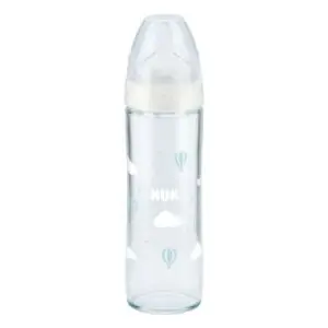 NUK Staklena flašica Classic 240ml 0-6mj
