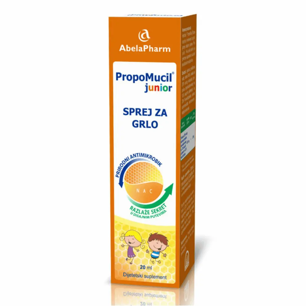 PROPOMUCIL sprej za grlo Junior 420 ml