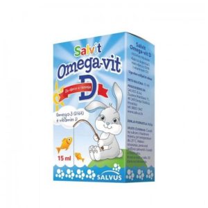 SALVIT OMEGA VIT D ORALNE KAPI 15 ML