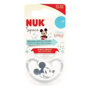Space silikonska duda Mickey, sil. vel 2/1