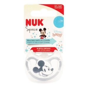 Space silikonska duda Mickey, sil. vel 3/1