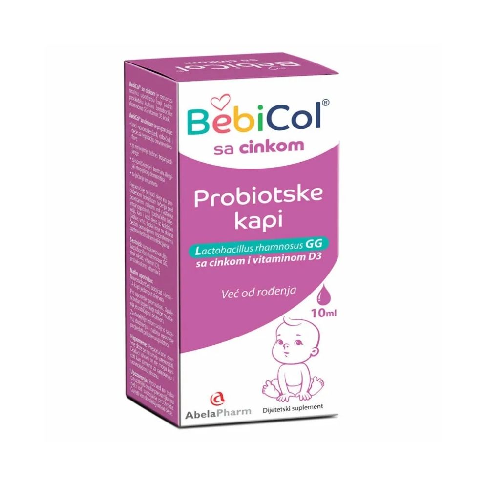 Bebicol sa cinkom i d3 oralne kapi