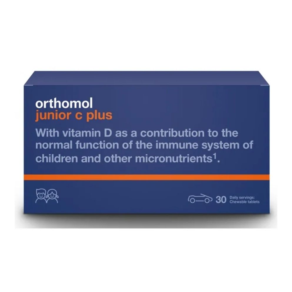 orthomol junior c plus tbl naranča a30