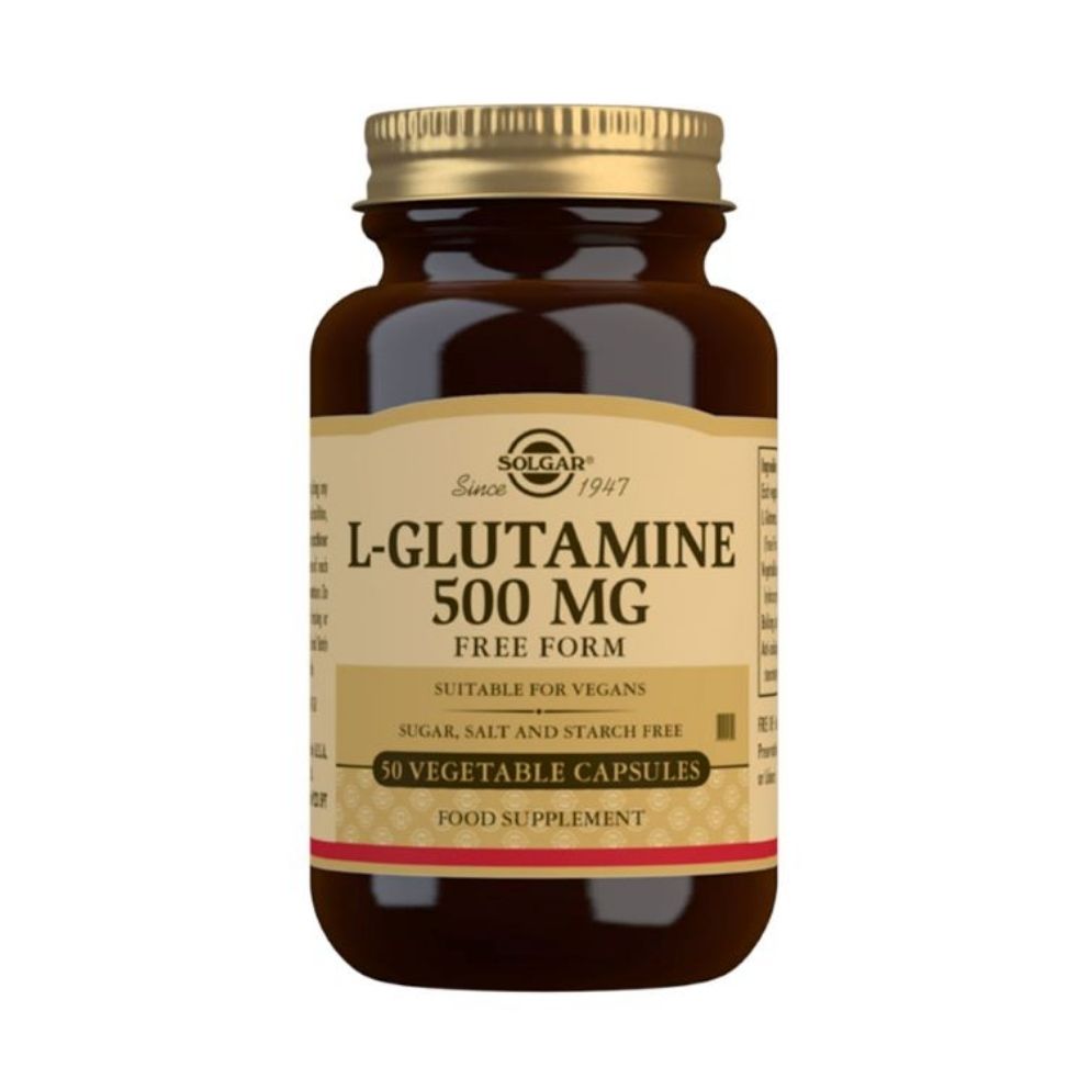 solgar l-glutamine caps 50x500mg