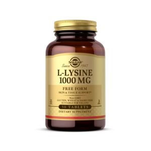 solgar l-lysine tbl 50x1000 mg