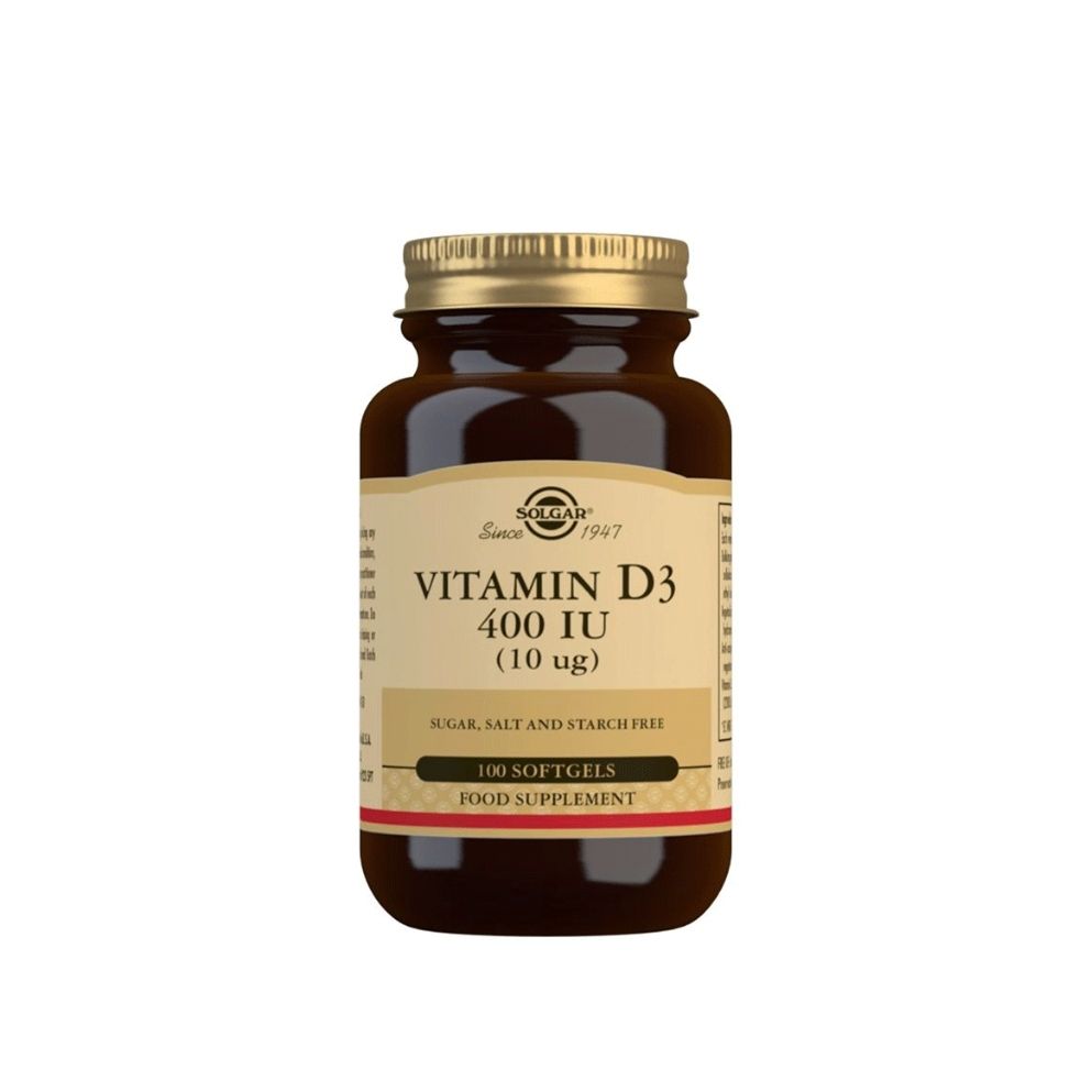 solgar vit d3 caps 100x400 iu
