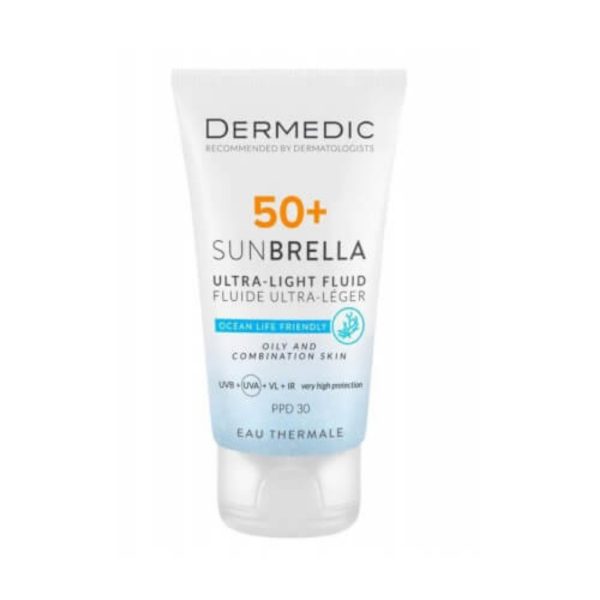 Dermedic Sun SPF 50+ fluid za masnu i kombinovanu kožu